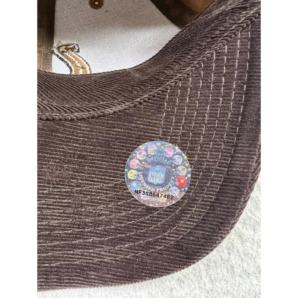 Indianapolis Colts Hat Cap Strap Back One Size NFL Football Corduroy Reebok
